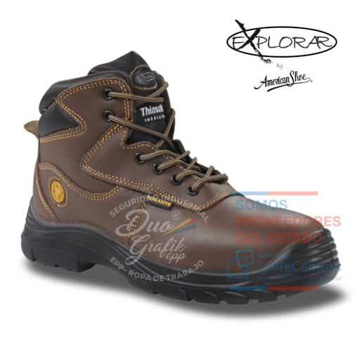 Botín A.Shoe Aconcagua 5590 Termico Café