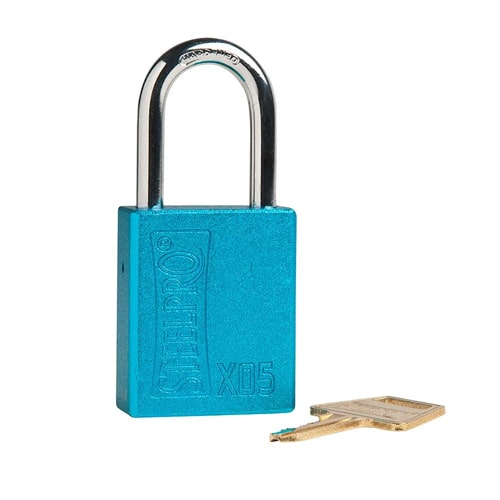 Candado De Bloqueo Lock Out Steel-Pro X05 Azul