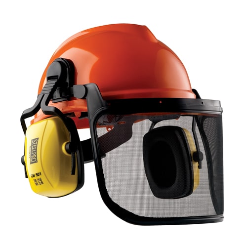 Casco Motoserrista EvoIII Visor Metálico