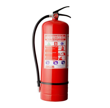 Extintor PQS 10 Kg 75%