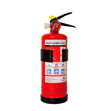 Extintor PQS 1Kg Asiático-min Extintor PQS 1Kg Asiático - Imagen 1