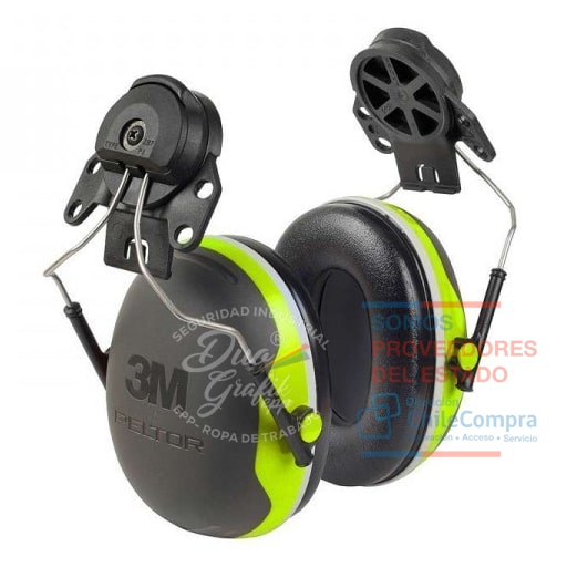 FONO PELTOR X4P3E EU P-CASCO NRR25-min Fono Peltor X4P3E Eu P/Casco Nrr25 - Imagen 1
