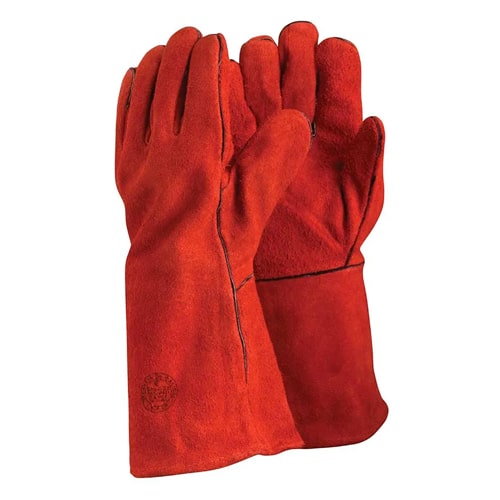 Guante Soldador Rojo