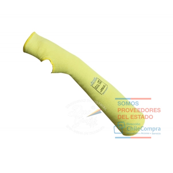 Manguilla ansell edm. kevlar tejido amarillo