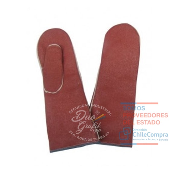 Miton rojo kevlar fortamid f/franela