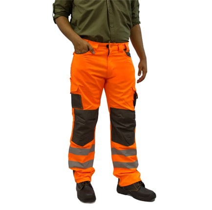 Pantalón Cargo HW Dakota Naranjo