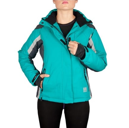 Parka HW Aspen Mujer Certificada Turquesa